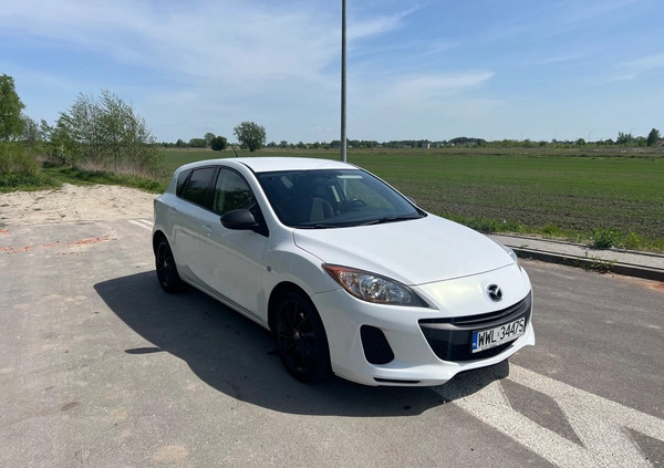 Mazda 3 cena 22800 przebieg: 225088, rok produkcji 2012 z Radzymin małe 92